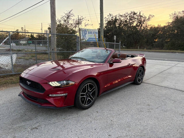 2019 Ford Mustang for sale at Hobgood Auto Sales in Land O Lakes, FL