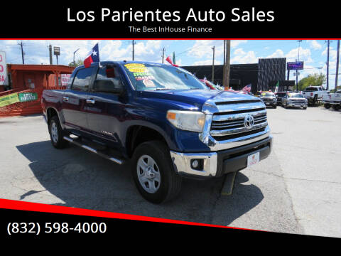 2014 Toyota Tundra for sale at Los Parientes Auto Sales in Houston TX