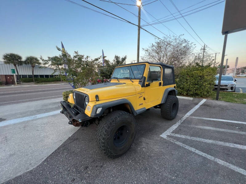 2000 Jeep Wrangler for sale at Bay City Autosales in Tampa FL