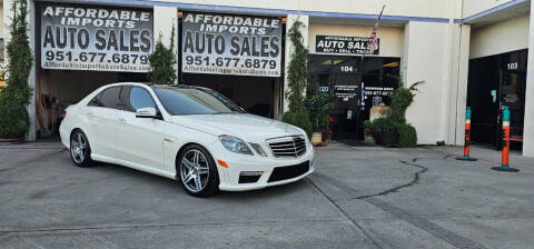 2010 Mercedes-Benz E-Class for sale at Affordable Imports Auto Sales in Murrieta CA