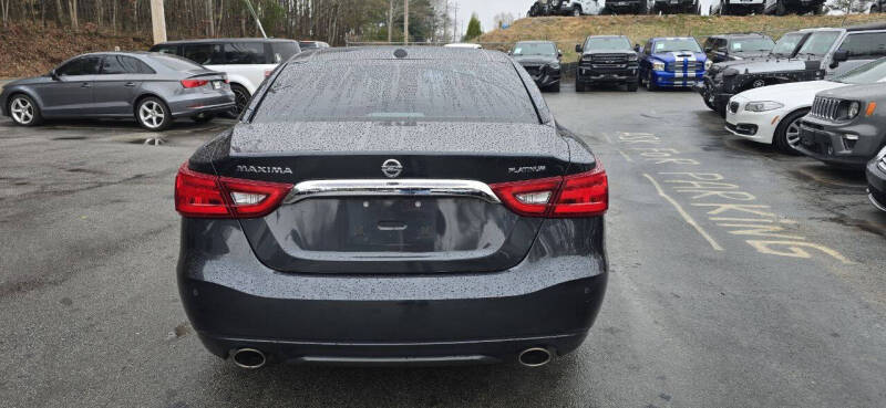 2016 Nissan Maxima Platinum