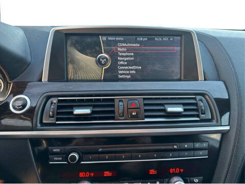 2012 BMW 6 Series 650i