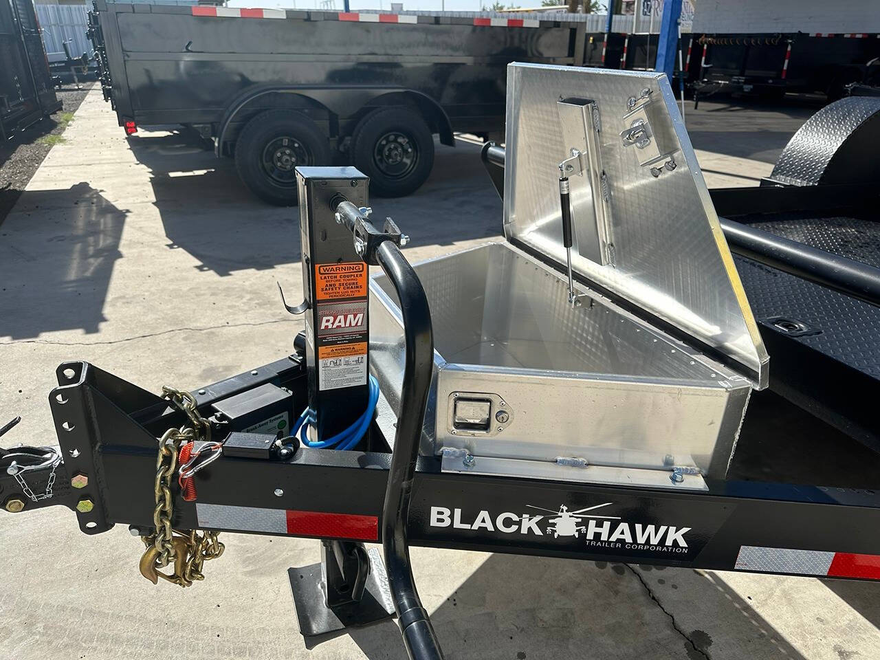 2025 BLACK HAWK SCISSOR LIFT LOWBOY for sale at Factory Direct Trailer Sales in Phoenix, AZ