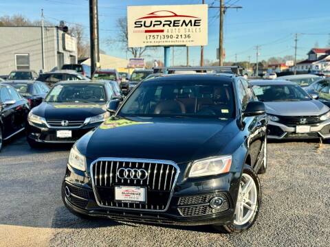 2017 Audi Q5 for sale at Supreme Auto Sales in Chesapeake VA