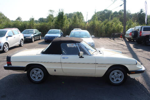 1983 Alfa Romeo Spider for sale at GEG Automotive in Gilbertsville PA