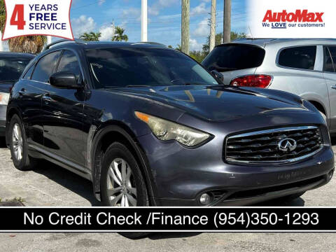 2010 Infiniti FX35 for sale at Auto Max in Hollywood FL