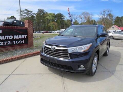 2015 Toyota Highlander for sale at J T Auto Group in Sanford NC