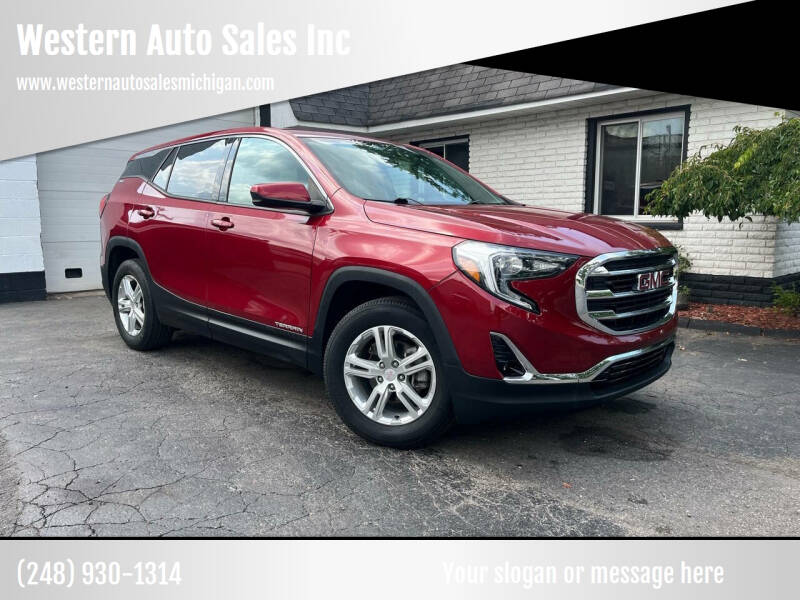 2019 GMC Terrain for sale at Western Auto Sales Inc in Farmington Hills MI