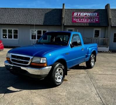 1999 Ford Ranger for sale at Stephen Motor Sales LLC in Caldwell OH