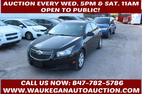 2013 Chevrolet Cruze for sale at Waukegan Auto Auction in Waukegan IL