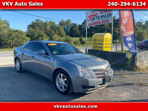 2008 Cadillac CTS for sale at VKV Auto Sales in Laurel MD