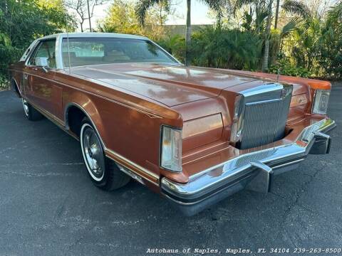 1977 Lincoln Mark V for sale at Autohaus of Naples in Naples FL