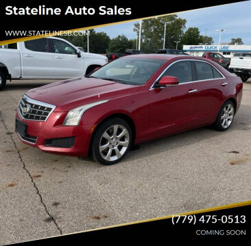 2013 Cadillac ATS for sale at Stateline Auto Sales in South Beloit IL