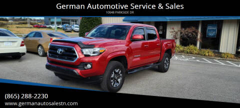 2016 Toyota Tacoma for sale at German Automotive Service & Sales in Knoxville TN