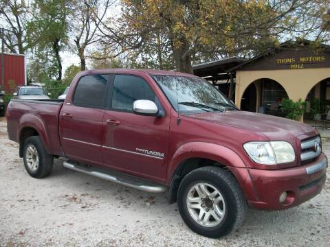 2006 Toyota Tundra for sale at THOM'S MOTORS in Houston TX