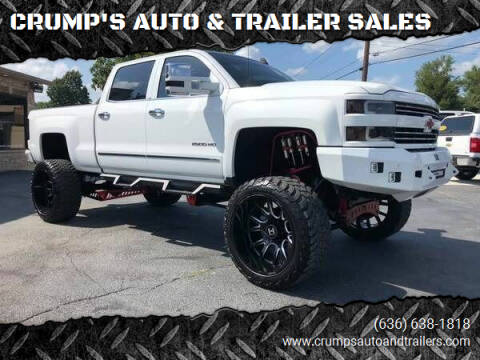 2015 Chevrolet Silverado 2500HD for sale at CRUMP'S AUTO & TRAILER SALES in Crystal City MO