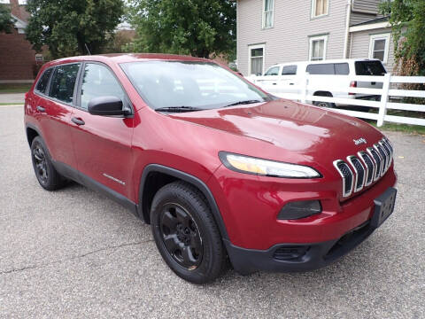 2016 Jeep Cherokee for sale at Marvel Automotive Inc. in Big Rapids MI