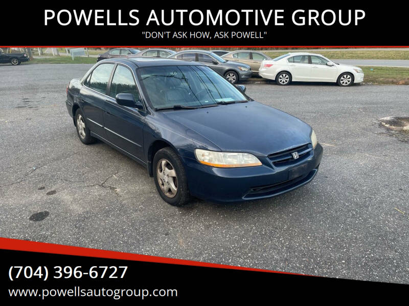 1999 Honda Accord for sale at POWELLS AUTOMOTIVE GROUP in Gastonia NC