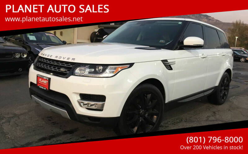 2014 Land Rover Range Rover Sport for sale at PLANET AUTO SALES in Lindon UT
