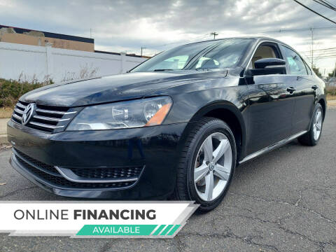 2013 Volkswagen Passat for sale at New Jersey Auto Wholesale Outlet in Union Beach NJ