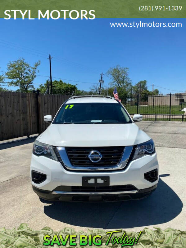 2017 Nissan Pathfinder for sale at STYL MOTORS in Pasadena TX