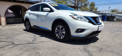 2015 Nissan Murano for sale at FRANCIA MOTORS in El Paso TX