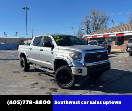 2019 Toyota Tundra for sale at Southwest Car Sales Uptown in Oklahoma City OK