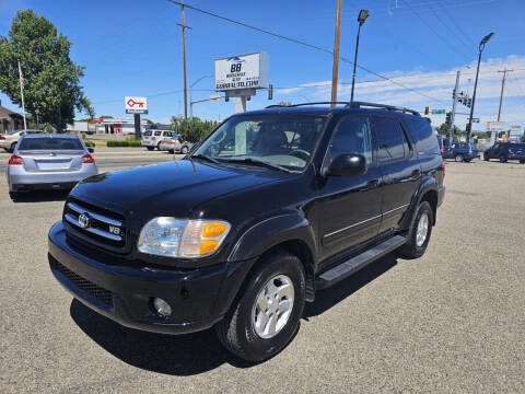 2002 Toyota Sequoia for sale at BB Wholesale Auto in Fruitland ID