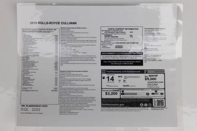 2019 Rolls-Royce Cullinan