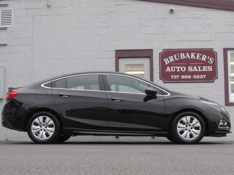 2016 Chevrolet Cruze for sale at Brubakers Auto Sales in Myerstown PA