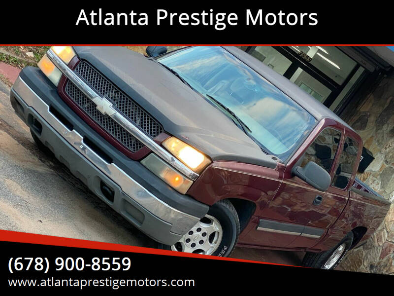 2003 Chevrolet Silverado 1500 for sale at Atlanta Prestige Motors in Decatur GA
