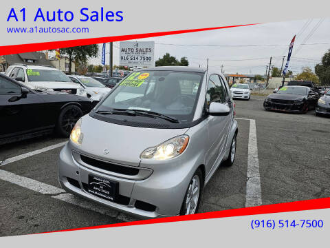 2012 Smart fortwo for sale at A1 Auto Sales in Sacramento CA