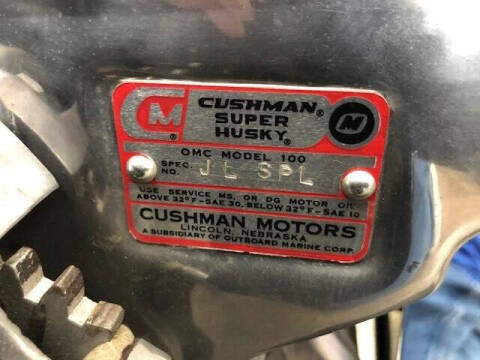 1963 Cushman Silver Eagle