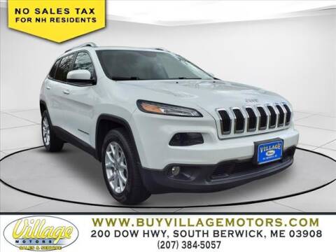 2017 Jeep Cherokee for sale at VILLAGE MOTORS in South Berwick ME