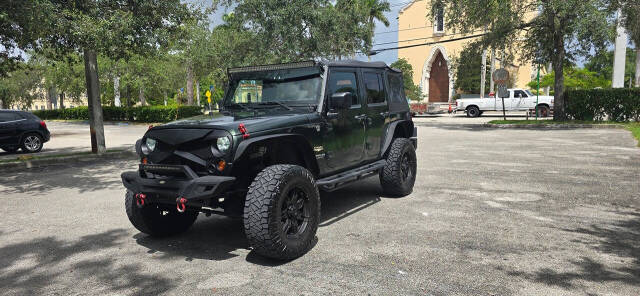 2010 Jeep Wrangler Unlimited for sale at All About Wheels Inc in Miami, FL