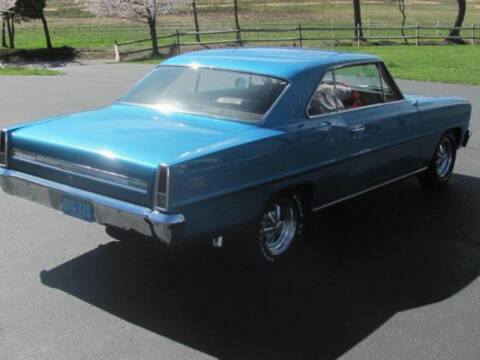1966 Chevrolet Nova for sale at Hines Auto Sales in Marlette MI