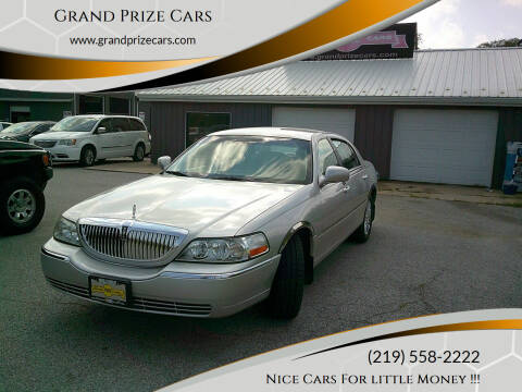 2009 Lincoln Town Car for sale at Grand Prize Cars in Cedar Lake IN