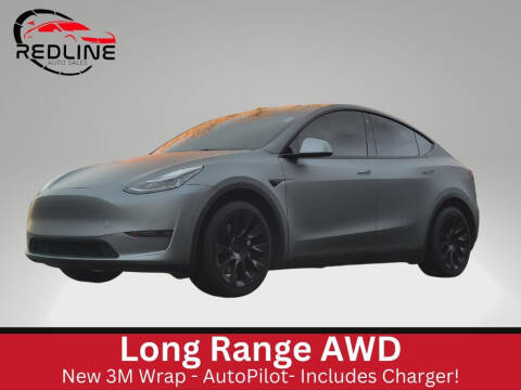 2021 Tesla Model Y for sale at Redline Auto Sales in Draper UT