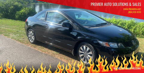 2009 Honda Civic for sale at Premier Auto Solutions & Sales in Quinton VA