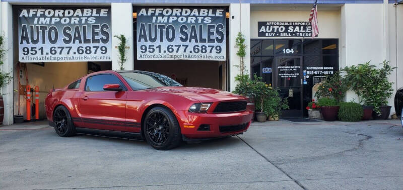 2010 Ford Mustang for sale at Affordable Imports Auto Sales in Murrieta CA
