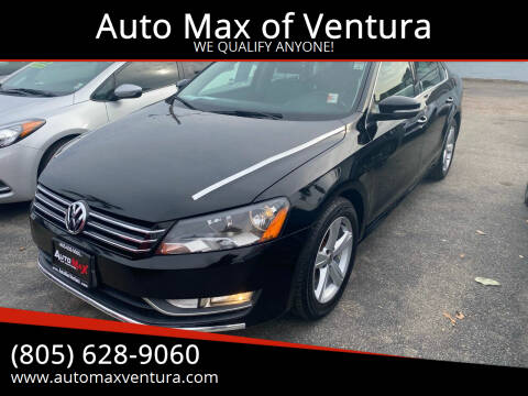 2015 Volkswagen Passat for sale at Auto Max of Ventura in Ventura CA