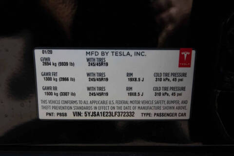 2020 Tesla Model S