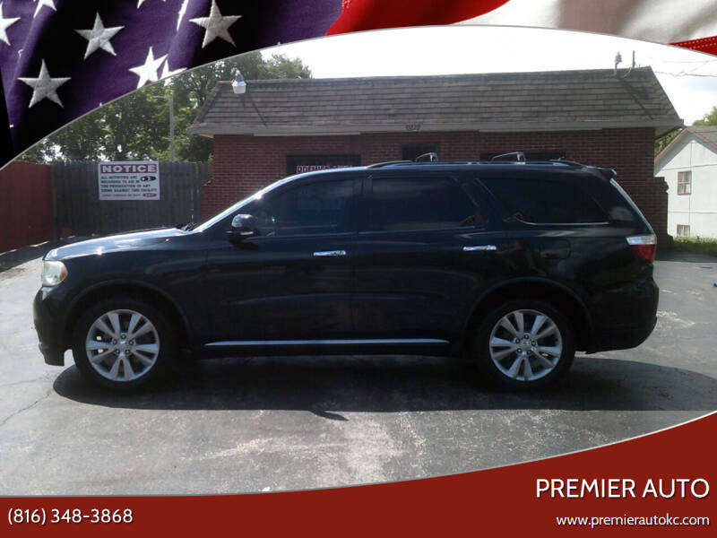 2012 Dodge Durango for sale at Premier Auto in Independence MO
