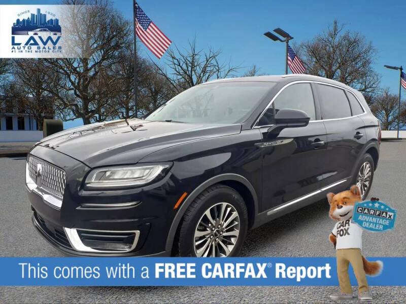 2019 Lincoln Nautilus Select