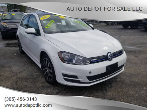 2015 Volkswagen Golf for sale at Vicky Auto Sales llc in Miami FL