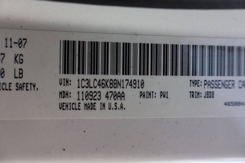 2008 Chrysler Sebring LX