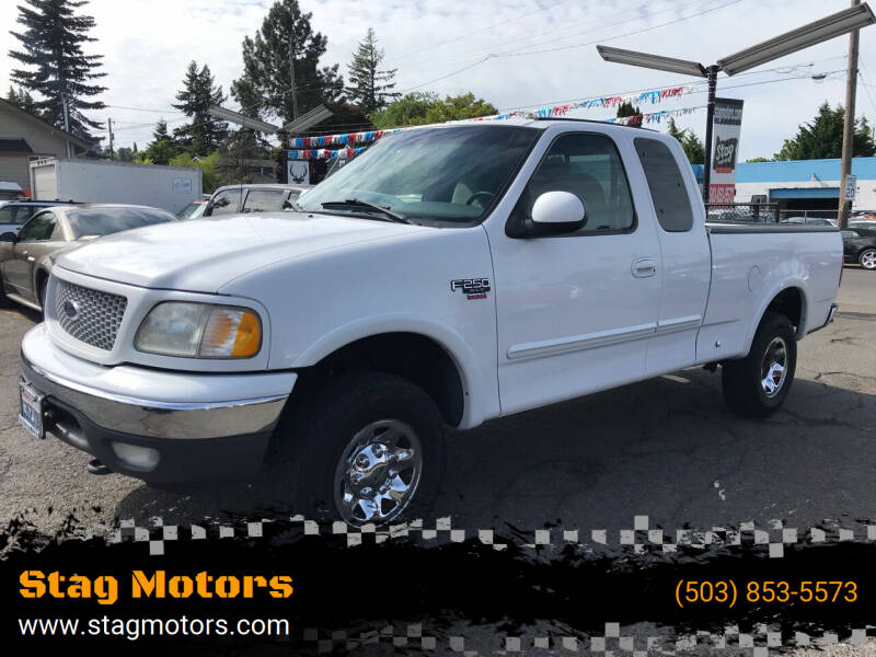1999 Ford F-250 for sale at Stag Motors in Portland OR