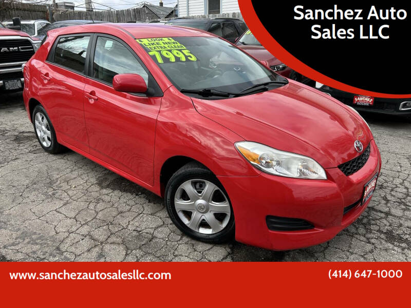 2009 Toyota Matrix for sale at Sanchez Auto Sales LLC in Milwaukee WI