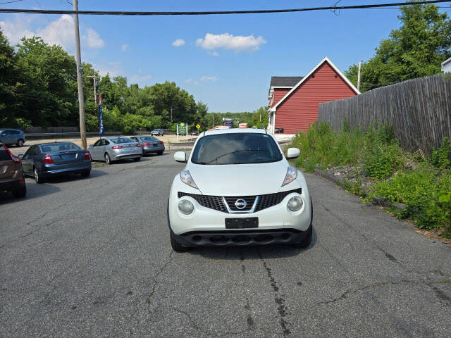 2013 Nissan JUKE for sale at PAKLAND AUTO SALES in Auburn, MA