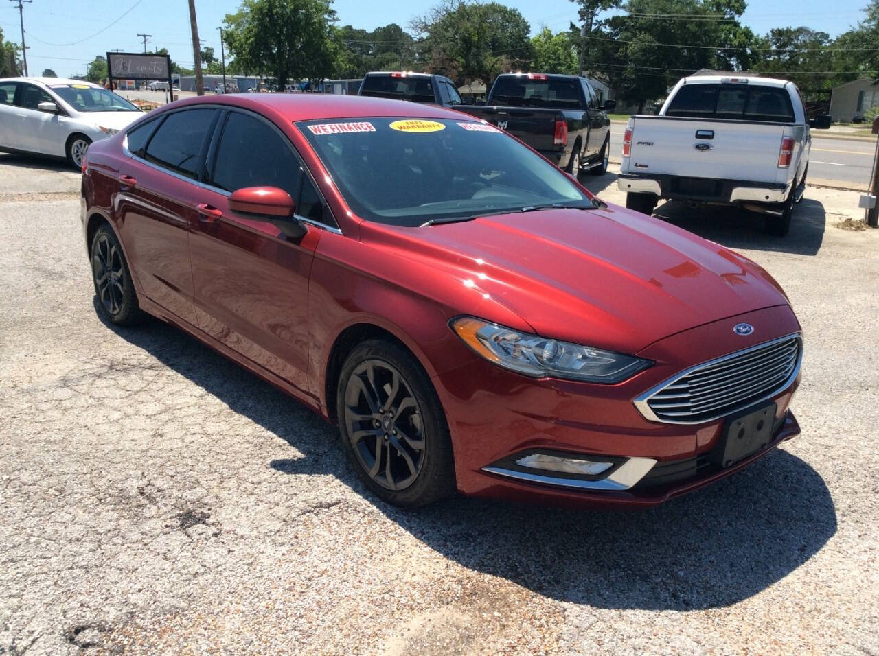 2018 Ford Fusion for sale at SPRINGTIME MOTORS in Huntsville, TX